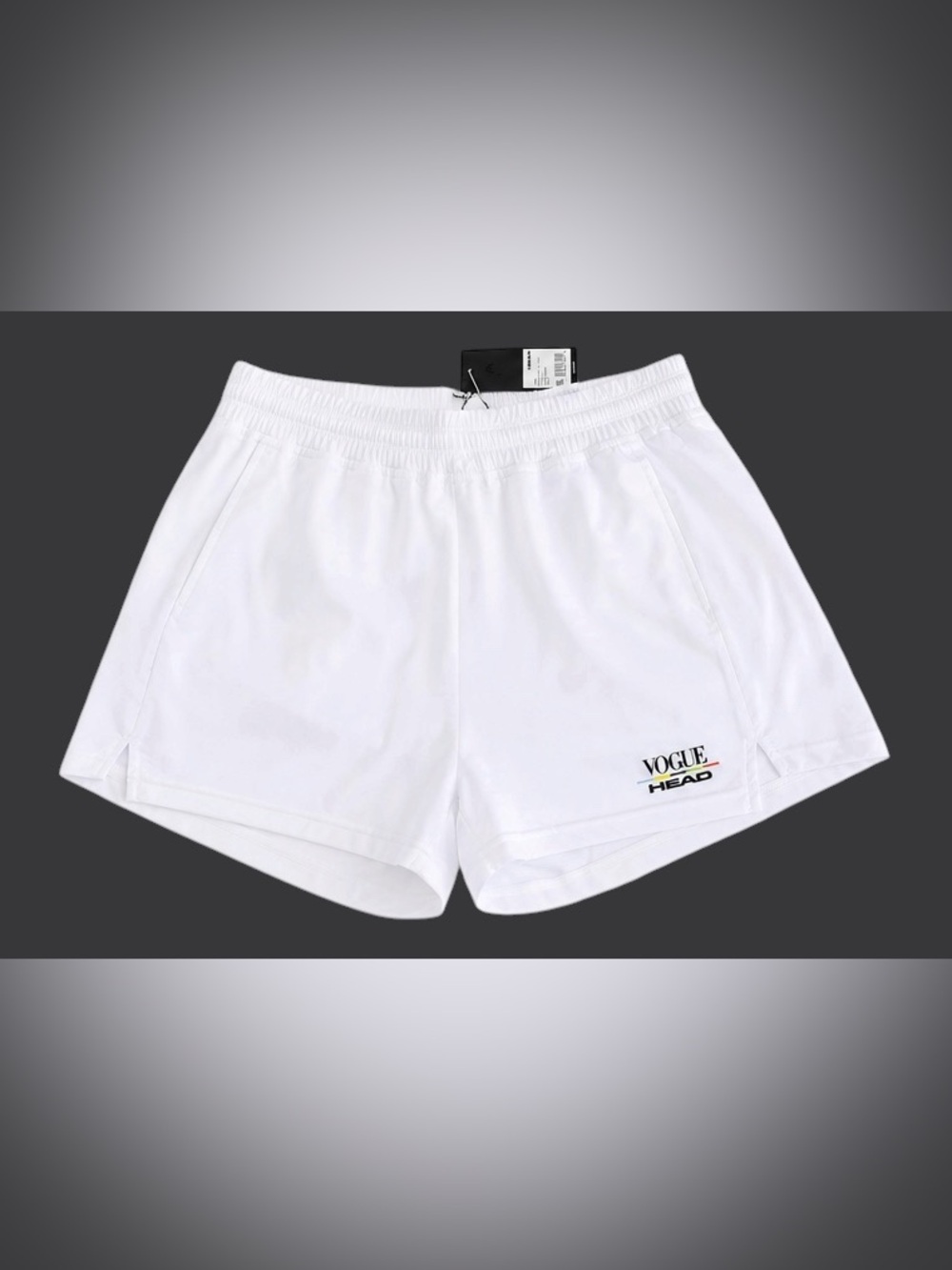 HEAD x VOGUE White Athletic Shorts – Women’s Size M – NWT 🤍